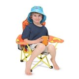Melissa Doug Sunny Patch Clicker Crab Folding Beach Chair for Kids
