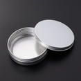 thumbnail image 2 of 1Set Aluminium Specimen Box Travel Aluminum Tin Silver 3.5X3.5X0.9In Mini Round Storage For Camping, 2 of 8