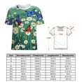 thumbnail image 2 of Daisy T-Shirts Casual T-Shirt Short Sleeve Women Trendy Tshirt Beach Custom Tops, 2 of 5