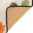 thumbnail image 3 of Yayeee Area Rugs for Living Room 5.2'x4' Non Slip Washable Bedroom Floor Carpet, Orange Autumn Leaves, 3 of 5