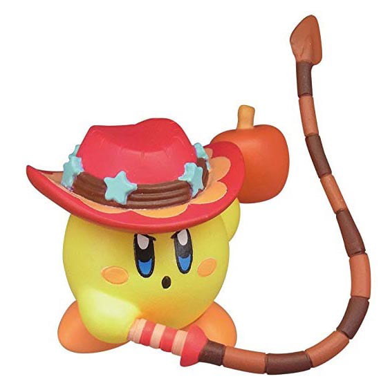 Takara TOMY .S Kirby's Adventure Deluxe Battle Royale Manmaru Mini  Figure Mascot - Whip Kirby 