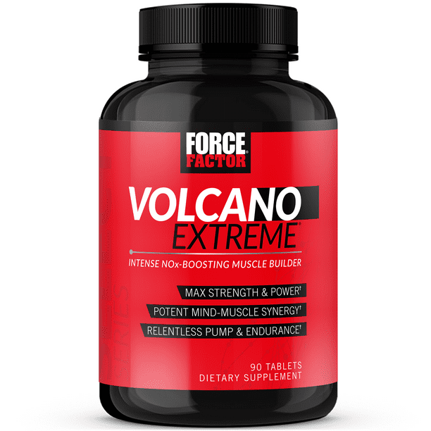 Force Factor Volcano Extreme PreWorkout Nitric Oxide Booster with