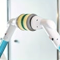 thumbnail image 4 of 8-in-1 Electric Rotating Cleaning System, Multi-Surface Spin Scrubber with Wireless Brush Heads & Adjustable Detachable Handle, Ideal for Kitchen, Living Room & Bathroom Cleaning, 4 of 10