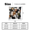 thumbnail image 5 of Cat Elegant Velvet Throw Pillow Covers and Inserts - Set of 2, Available in 16x16, 18x18, 20x20 Inches for Home Decor, Unique Patterns for Sofa, 5 of 6