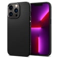 thumbnail image 1 of Funda Spigen para iPhone 13 Pro 2021, negra mate, ajustada, 1 of 8
