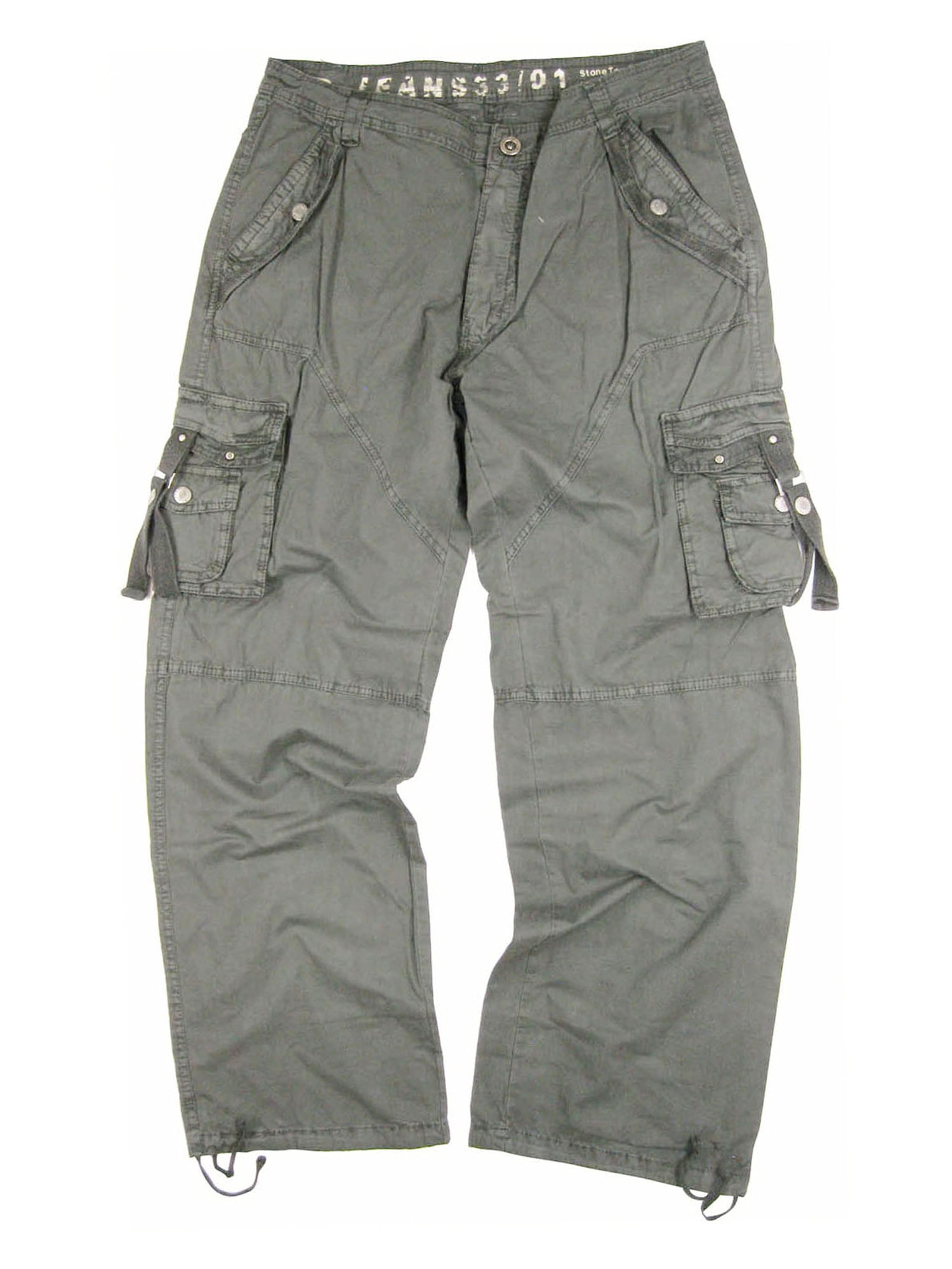 StoneTouch #A8- Men's Military-Style Cargo Pants 32x34--L.Grey ...