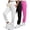 Color8, variant on Pure Champ Girls' Fleece Sweatpants, 3 Pack, Zipper Pockets, Sizes 4-28