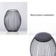 thumbnail image 5 of Bewildely Candelero con forma de linterna Candelabro de linterna decorativa con luz de hueca de hierro Artesanía Numero 3 Bewildely HA024923-03, 5 of 6