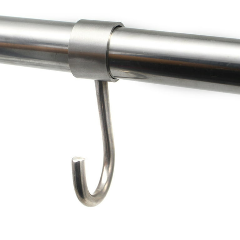10pcs Durable Closet Hooks Particular Tube Hooks Premium Tube Rod