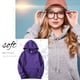 thumbnail image 4 of Sudadera con capucha Sudadera con capucha unisex de algodón Sudadera con capucha que absorbe el sudor Sudadera con capucha, Morado, S Eigraketly AP000776-05, 4 of 7