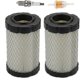 thumbnail image 1 of (Pack of 2) D130 D140 D110 D105 Air Filter for John Deere MIU14395 E130 E100 E120 Z225 D100 Z235 Z255 L105 X124 L107 Husqvarna YTH22V46 YTH24V48 YTA22, 1 of 5