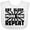 AA-White, variant on Inktastic Eat, Sleep, Muay Thai, Repeat Boys or Girls Baby Bib