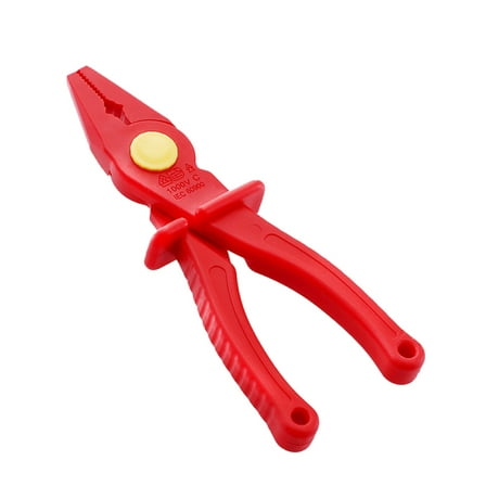 Yokua Wear Resistant Insulated Pliers, Nonslip Grip for Instrument Installation Tasks
