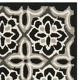 thumbnail image 3 of SAFAVIEH Four Seasons FRS448A Black / Ivory Rug, 3 of 5