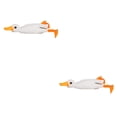 thumbnail image 1 of Greeniant Cebo falso, señuelo de pato de superficie ligera de plástico, cebos flotantes bien hechos para lubina, bagre, patrón de escamas de, 1 of 6