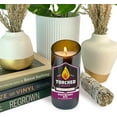 thumbnail image 6 of Torched Beer Bottle Scented Candles Natural Soy Wax Candles 11 oz Raspberry Rye, 6 of 8