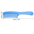 thumbnail image 2 of Unique Bargains Detangling Hair Comb Double Row Tooth Hair Comb Styling Tool for Curly Hair 7.87"x1.77" Blue, 2 of 6