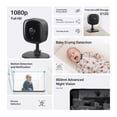 thumbnail image 2 of Tapo by TP-Link Cámara de seguridad interior 1080P para monitor de bebé, cámara para mascotas con detección de movimiento, audio bidireccional, visión nocturna, almacenamiento en la nube y tarjeta SD,, 2 of 5