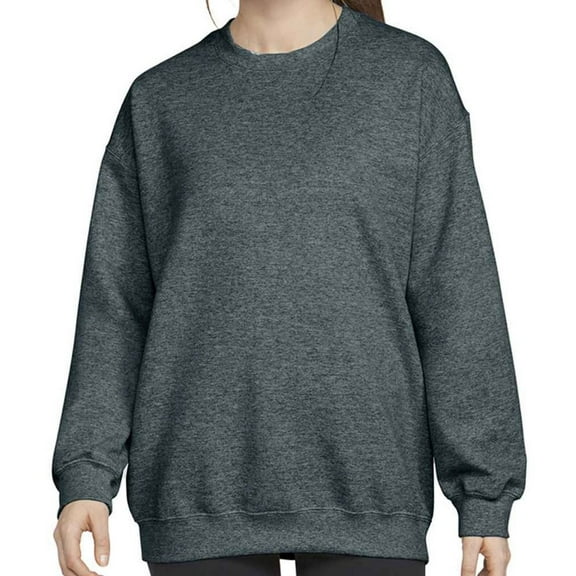 Gildan Mens Heather Crew Neck Sweatshirt