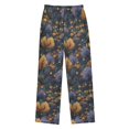 thumbnail image 2 of FORMRS Kids Pajama Pants with Pockets Size 6-8Y Boys Lounge Sleep Bottoms, Halloween Houses Pattern, 2 of 8