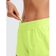 thumbnail image 5 of CRZ YOGA Running Shorts for Women 2.5" Mesh Liner Quick Dry for Workout Sport Athletic with Zipper Pocket, 5 of 5