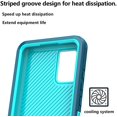 thumbnail image 4 of FFIY Compatible with Samsung A02S Case,Galaxy A02S Case with HD Screen Protector (2 Pack),Samsung Galaxy A02S Case Durable Shockproof Dustproof 3-Layer Cover for Samsung A02S Phone Case (Black), 4 of 7