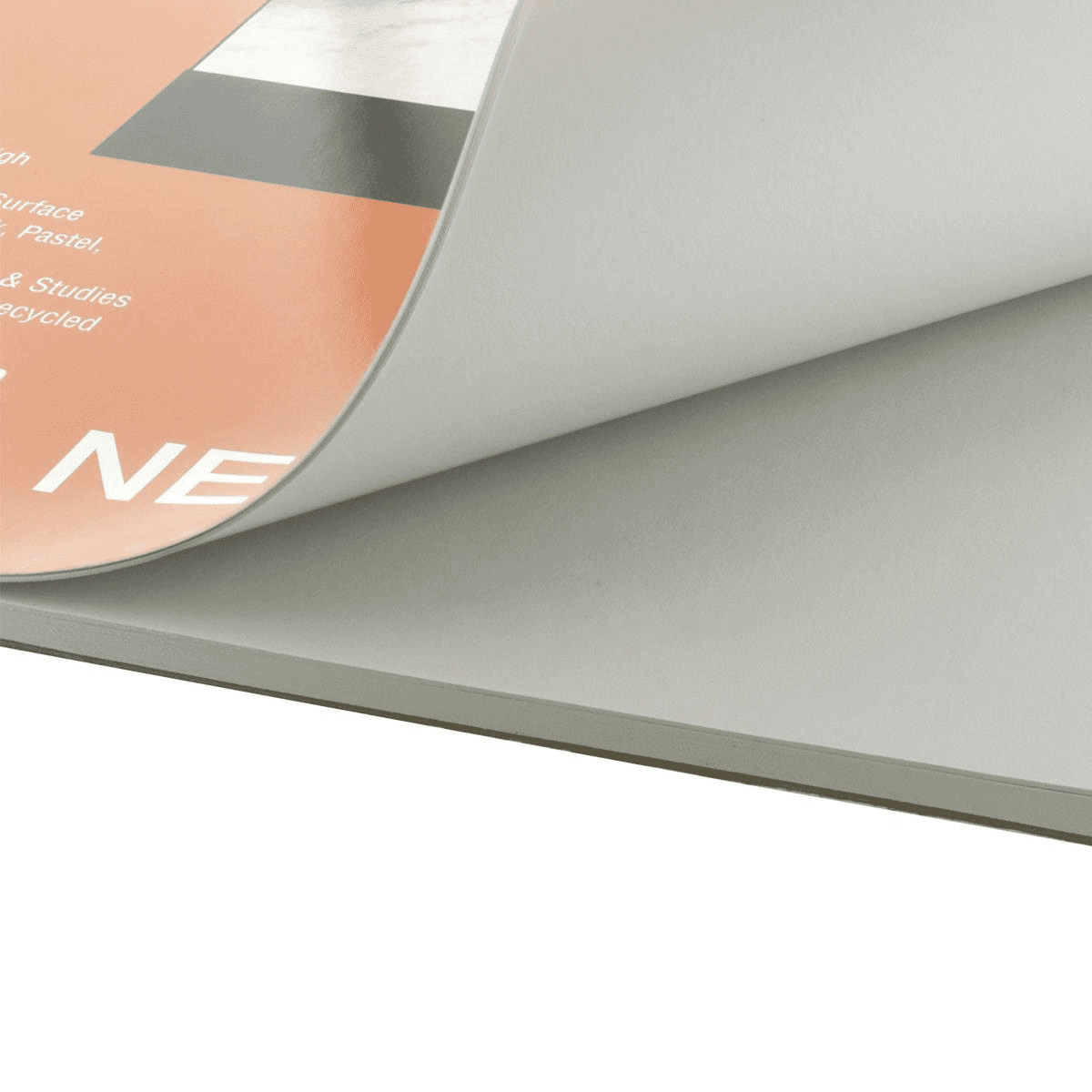 PRO ART 18-Inch by 24-Inch Rough Newsprint Paper Pad, 50 Sheets