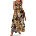 thumbnail image 1 of Vestido sin mangas Summer Botanical VII Vestido de noche elegante y chic para mujer Vestido largo para mujer, 1 of 7