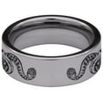 thumbnail image 4 of Octopus Tentacle Tungsten Carbide Ring, 4 of 6