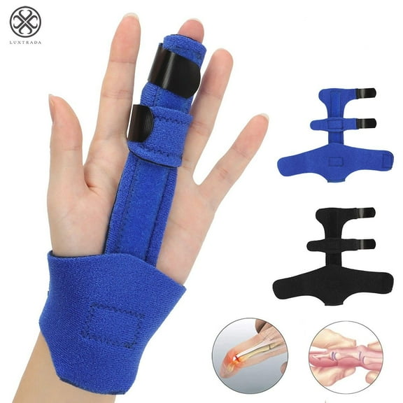 Luxtrada Trigger Finger Splint Brace Support Fracture Protector Pain Relief Break For Left Right Hand