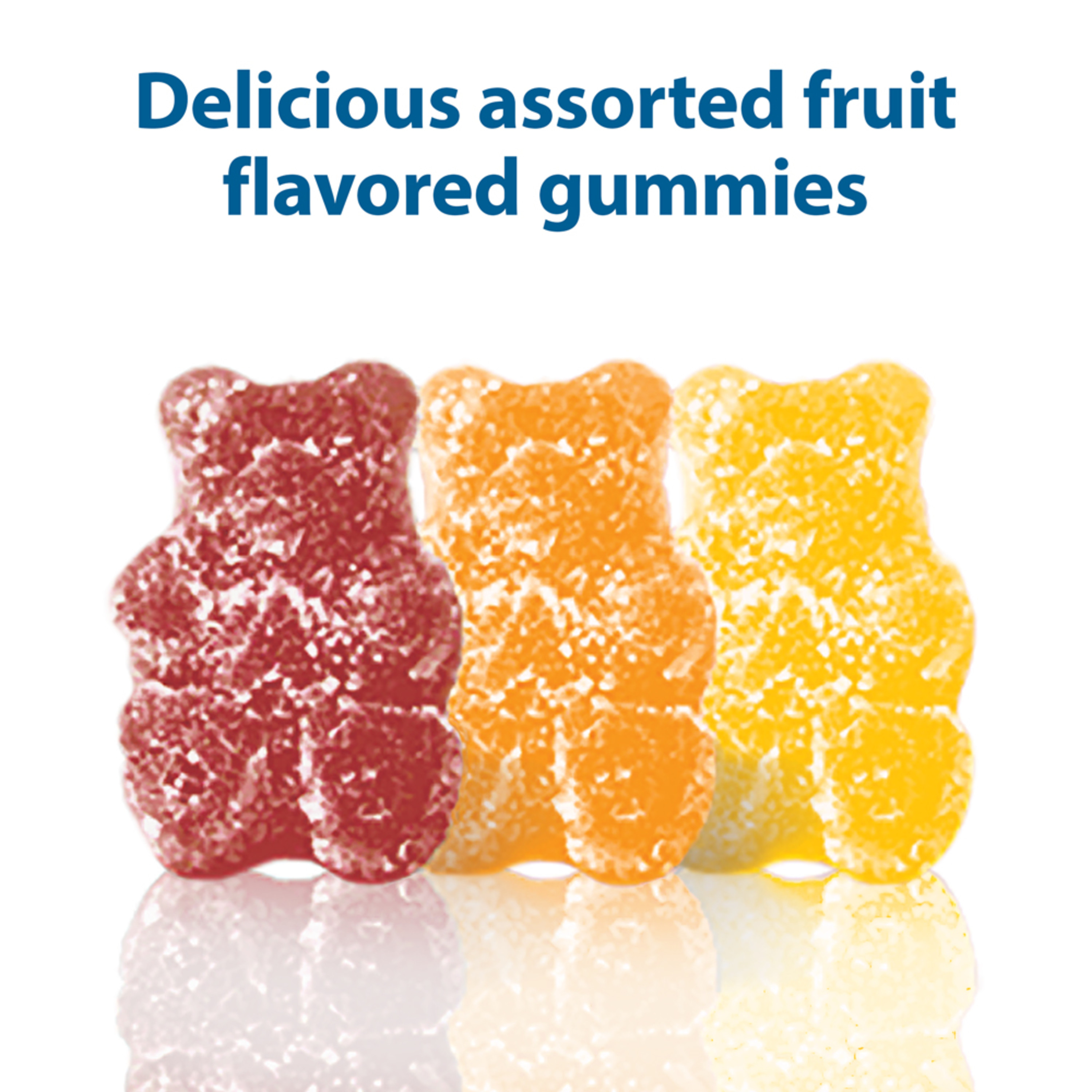 Digestive Advantage Kids Daily Probiotic Gummies, Natural Fruit Flavors - 60 Gummies - image 4 of 9