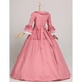 thumbnail image 2 of Vestido rococó victoriano para mujer de Costume 1791, 2 of 3