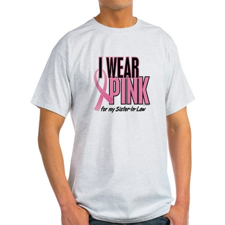 Big Sister Natural - CafePress - I Wear Pink For My Sister-In-Law 10 - Light T-Shirt - CP