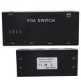thumbnail image 1 of USBVGA Switcher,VGA Switcher 4 In VGA Splitter Switch Box In Out VGA Converter Solid Performance, 1 of 14