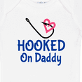 thumbnail image 4 of Inktastic Fishing Hooked on Daddy Boys or Girls Baby Bodysuit, 4 of 5