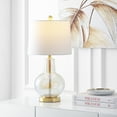 thumbnail image 3 of SAFAVIEH Atlas Modern Rustic 24 in. H Table Lamp, Luster Crackle, 3 of 8