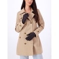 thumbnail image 2 of Isotoner Women's Everyday Spandex Gloves with Fleece Lining, Black, L/XL, 2 of 7