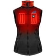 thumbnail image 3 of Women's ActionHeat Black Buffalo Bills 5V Softshell Battery Heated Full-Zip Vest, 3 of 7