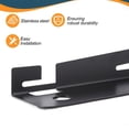 thumbnail image 3 of Automotive 2Pcs Wheel Alignment Tools Heavy Duty Automotive Hub Alloy Steel Toe Plates for Vehicles Tire Repair Black, 3 of 7