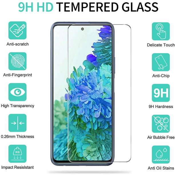 Tempered Glass Galaxy S20 FE - Vitre de protection d'écran en
