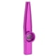 thumbnail image 1 of Kazoos, instrumentos musicales, entrenamiento de los músculos bucales, pronunciación, kazoo para amantes de la música, morado, 1 of 14