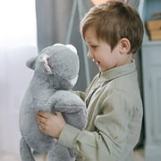 Niuniu Daddy 20Grey Cat Weighted Stuffed Animal 3.3lb Giant Sensory Plushie Toy for Anxiety Relief with Soft Faux Fur for Girls & Adults, Christmas Gift
