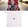 thumbnail image 1 of Baby  Blankets, Baby Hooded Blanket Thickened Large Pocket  For Infants For Strolling Outside, 1 of 8