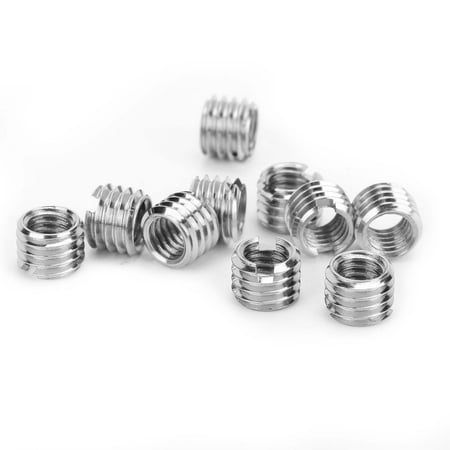 

Thread Reducing Nut 10Pcs Stainless Steel Thread Reducing Nut Thread Repair Tool For Aviation For Steam Turbines For Automobiles