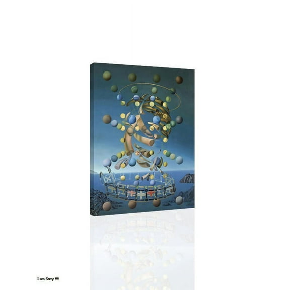 Salvador Dalà - Maximum Speed Of Raphael'S Madonna - Canvas OR Print Wall Art