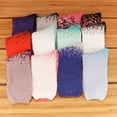 thumbnail image 7 of BambooMN Women's Assorted Fuzzy Gradient Socks - Assortment E - One Size(4 - 10) - 6prs, 7 of 7