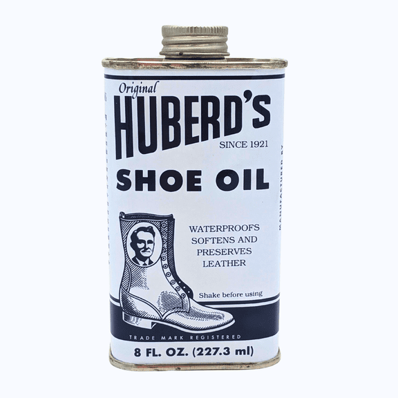 Huberd’s Shoe Oil - Leather conditioner and waterproofer since 1921. Easy pour formula waterproofs, softens, and conditions boots, shoes, bags, belts, gloves, saddles, tack and harness.