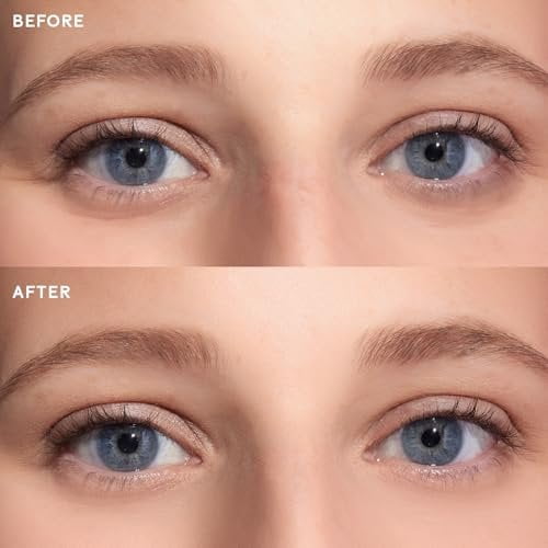 Winky Lux Peeper Perfect Under Eye Concealer, Makeup & Eye Brightener, Full Coverage Concealer for Dark Circles, Color Corrector & Eye Primer, With Collagen, Hyaluronic Acid & Vitamin E Light