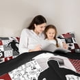 thumbnail image 5 of jejeloiu Boys Soccer Sport Twin Comforter Sets,Football Gamer Bedding Set For Kids Reversible 2-Piece, 5 of 8