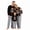 Style3, variant on AceBaby Christmas Family Pajamas Matching Set, Long Sleeve Letters Print T-shirt with Plaid Pants Holiday Sleepwear Loungewear